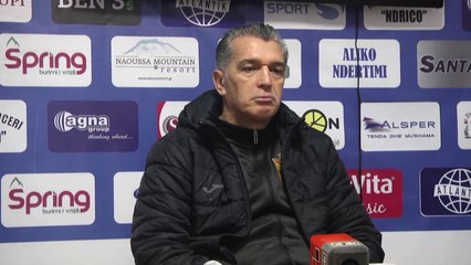 Ora News - Gega: Nuk më pëlqeu loja, Titulli? Objektivi ynë është ...