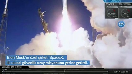 SpaceX’in İlk Ulusal Güvenlik Misyonu