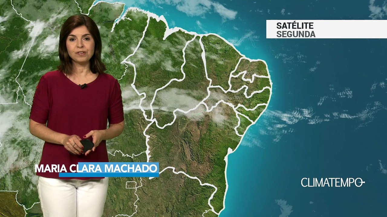 Previsão Nordeste – Pancadas isoladas pelo interior