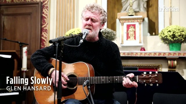 Glen Hansard chante « Falling Slowly » au centre culturel irlandais de Paris