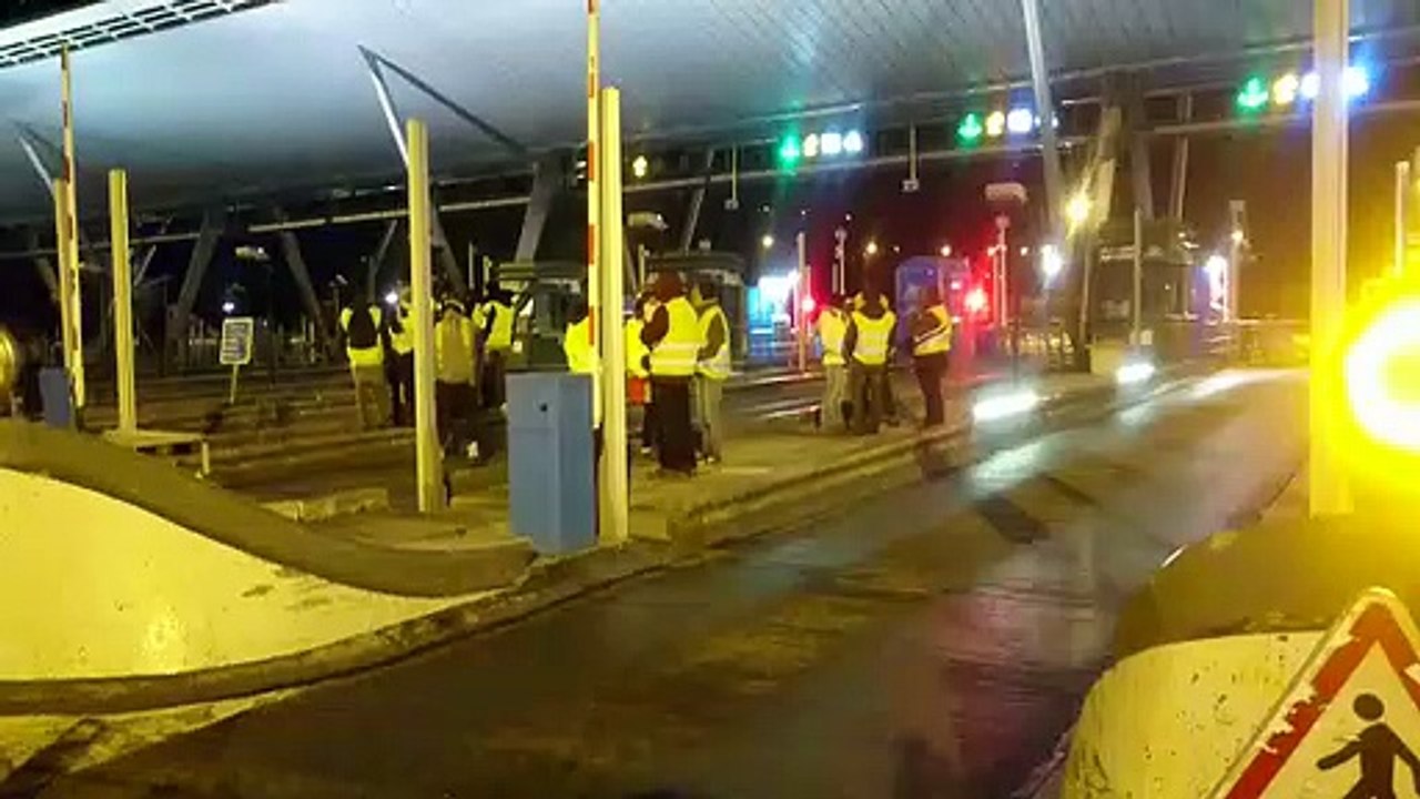 Opération surprise des Gilets jaunes sur l’A43