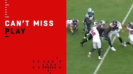 Can't-Miss Play: Falcons kicker lowers BOOM for big tackle