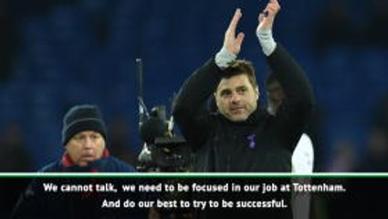 Download Video: I don't want my guy getting upset again - Pochettino on United rumours