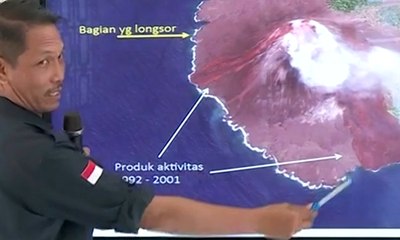 Status Gunung Anak Krakatau Naik Siaga Level III