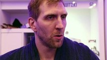 Dirk Nowitzki following his 900th career win