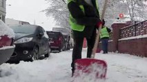Ardahan'da kar yağışı etkisini arttırdı