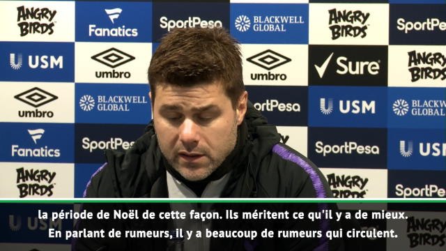 Tottenham - Pochettino ne veut pas réponde à la rumeur Manchester United