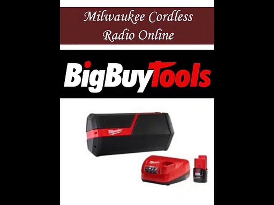 Milwaukee Cordless Radio Online