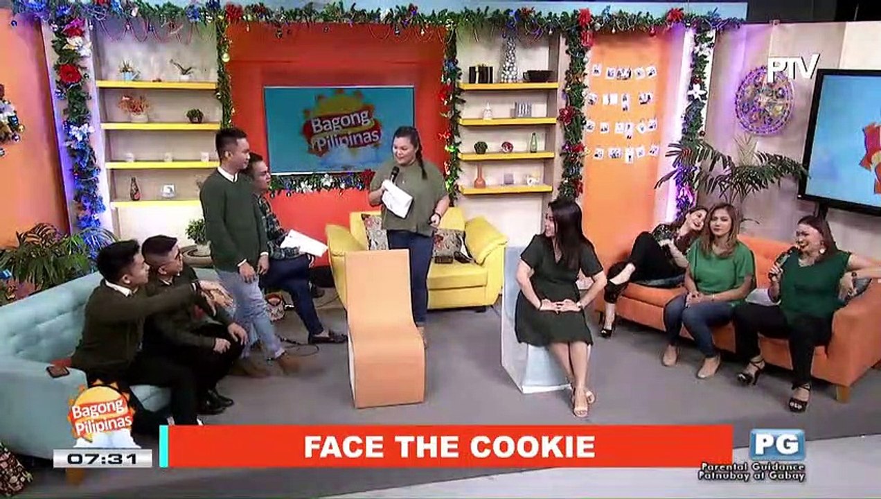 BAGONG PILIPINAS CHRISTMAS GAMES: Face the cookie