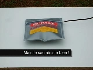 Test Sac Sécurité RC-Prox Safety Bag