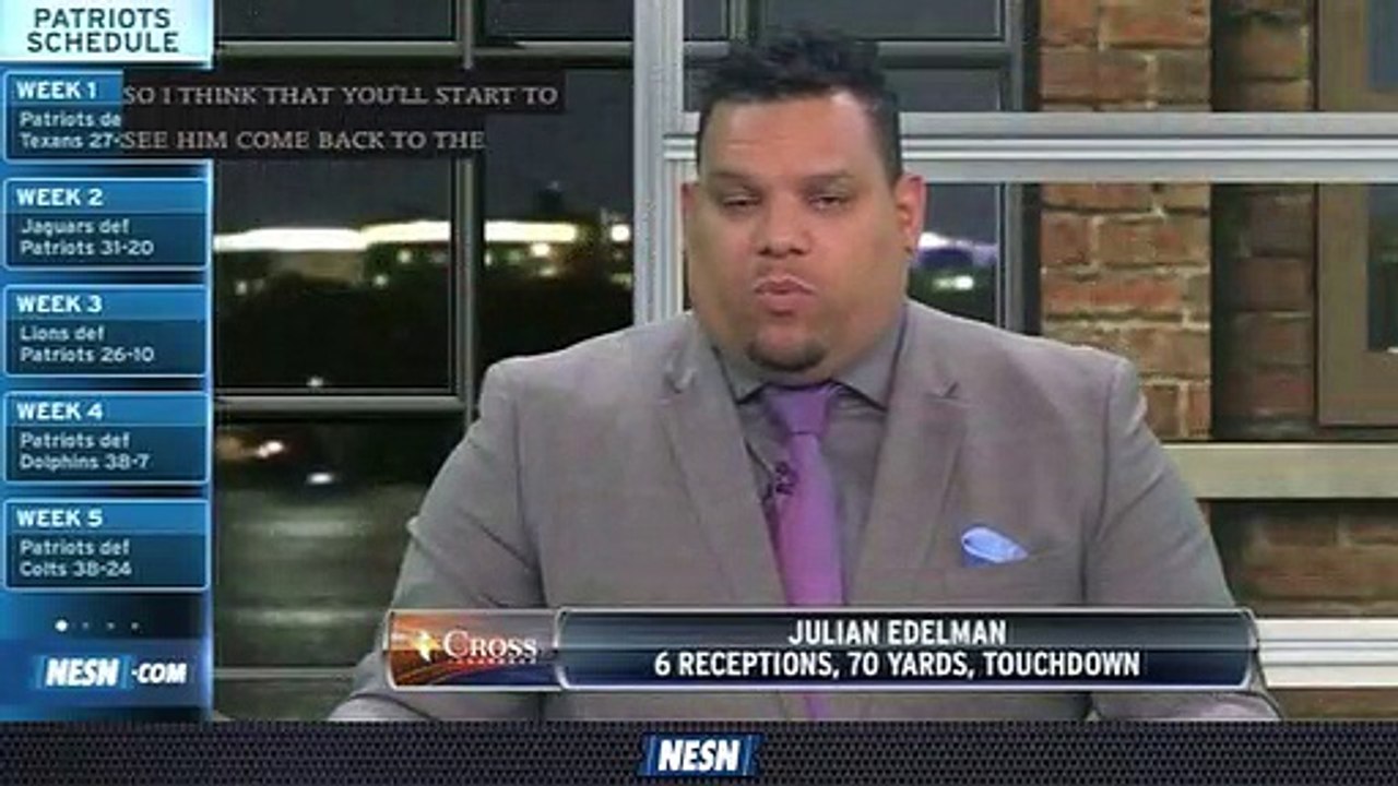 NESN Sports Today: Jermaine Wiggins on Julian Edelman