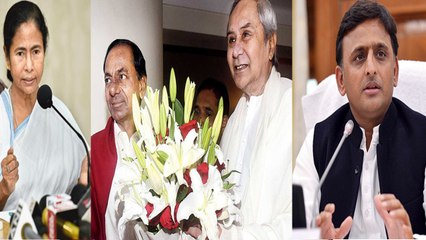 BJP Congress के खिलाफ Federal Front बनाने में जुटे KCR - Naveen Patnaik | वनइंडिया हिंदी