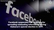 Facebook Suspends Five Accounts For 'Inauthentic Behavior'