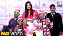 Aishwarya Rai Celebrates Christmas With Cancer Survivor Kids