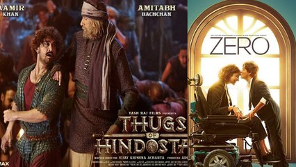Zero Vs Thugs Of Hindostan: Shahrukh Khan's film fails to impress fans; Find Here How | FilmiBeat