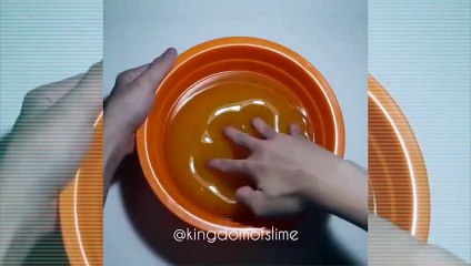 Crunchy | Clear | Flubber | Fluffy | Edible | Glitter Satisfying Slime ASMR #5