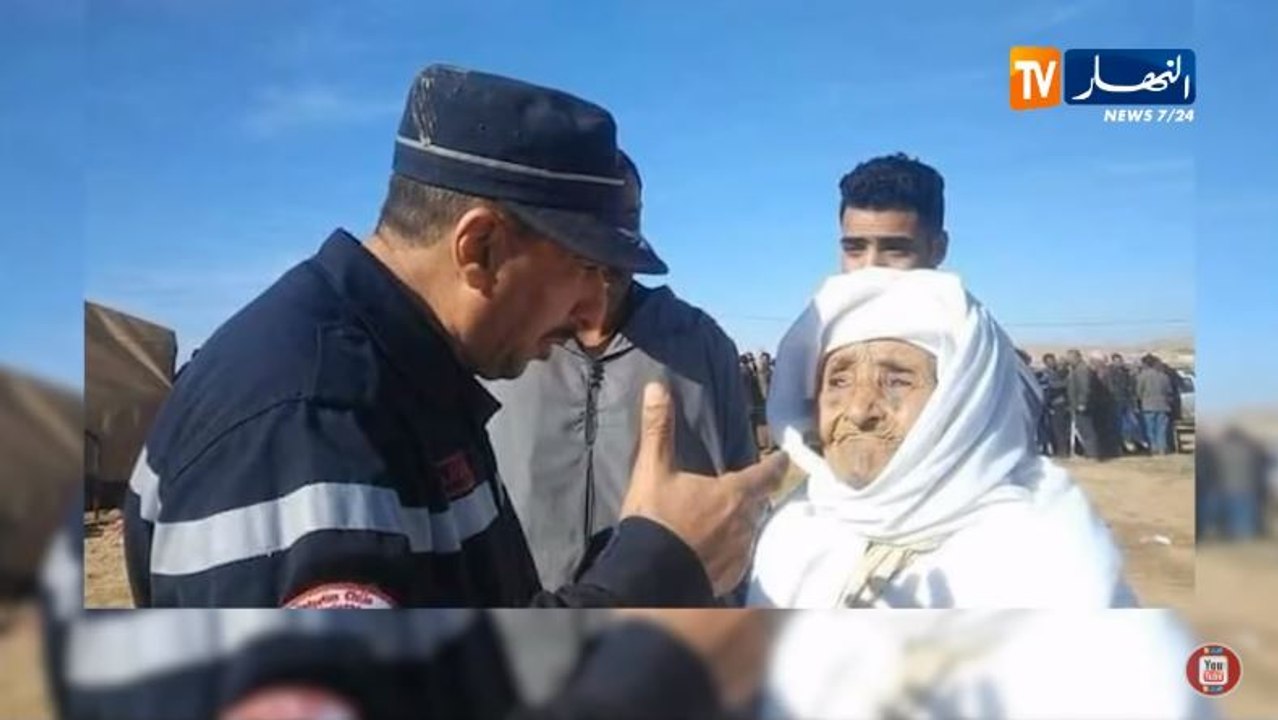 المسيلة: صور مؤثرة لأم الشاب عياش بعد إعلان خبر وفاة إبنها