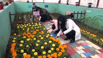 Engelliler tarım yaparak ürün yetiştiriyor