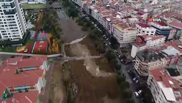 Gebze-Halkalı Tren Hattında Son Durum Havadan Görüntülendi