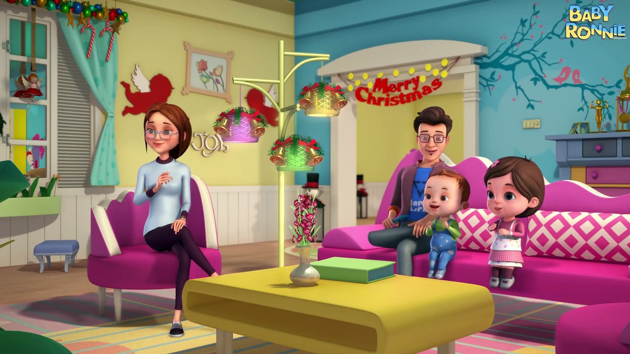 Nah Nah Ha Ha - Christmas Song - Baby Ronnie Rhymes - Videogyan 3D Rhymes