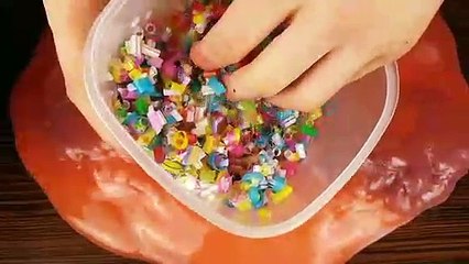 Mixing Old Mixed Slime - Making Big Monster Slime-Smoothie