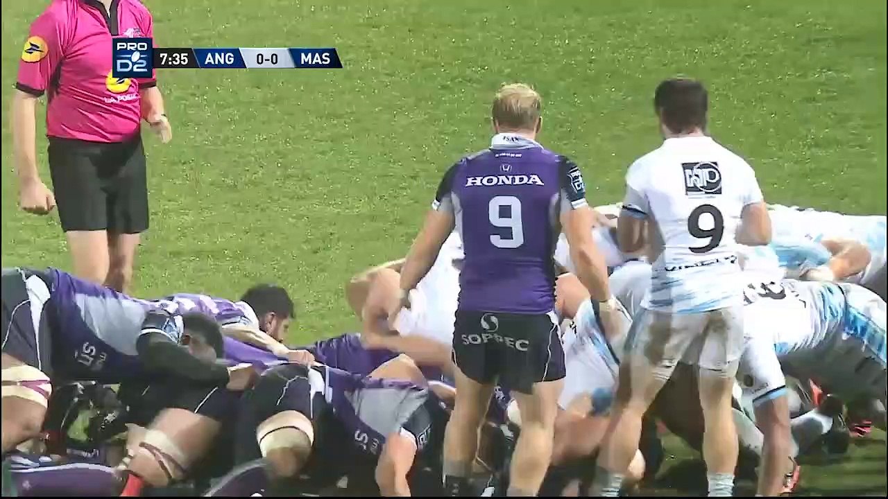 Résumé Angoulême-Soyaux 08 - 08  Massy - j16 saison 2018/2019