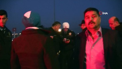 Otobanda ters yönden seyreden kadın sürücü kazaya neden oldu