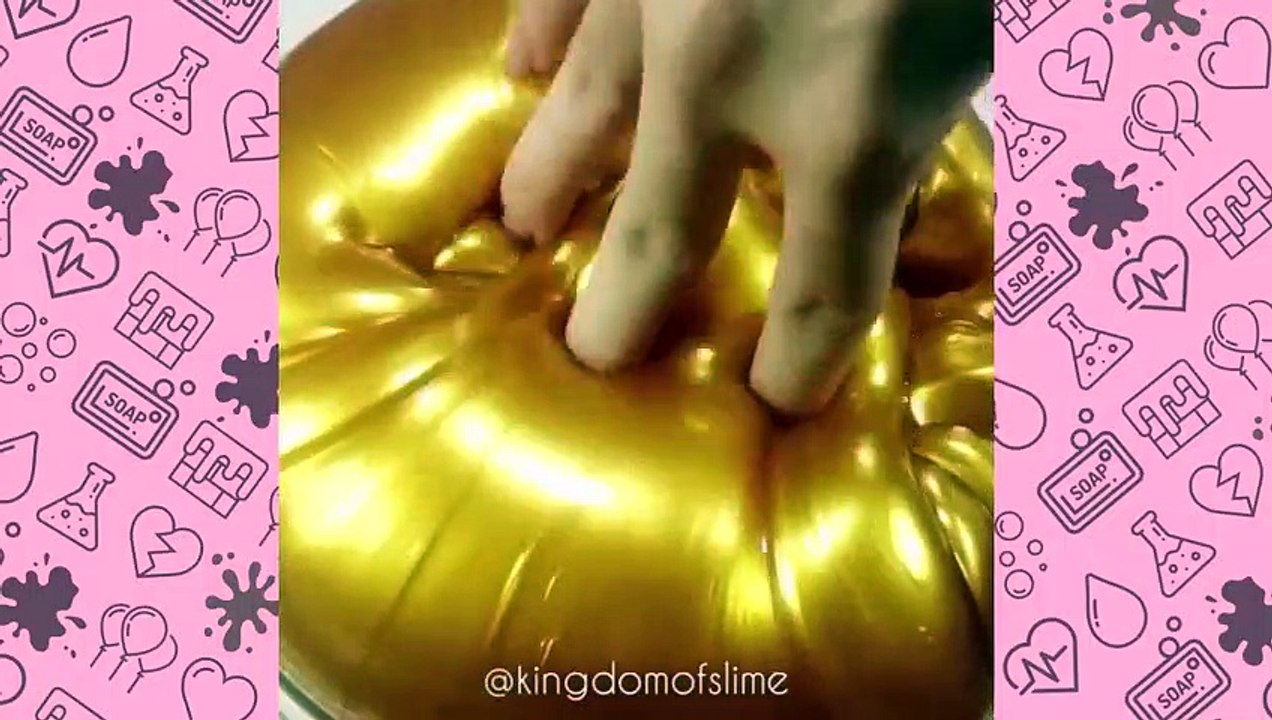 GOLD SLIME VS PURPLE SLIME l Most Satisfying ASMR Compilation 2018