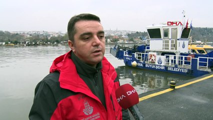 Boğazdan 4 futbol sahası büyüklüğünde çöp çıktı