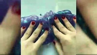 Glitter Slime Mixing Relaxing Slime ASMR - Most Satisfying Slime ASMR