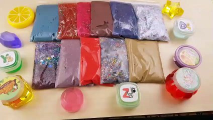 Mixing Store Bought Slime with Homemade Slime - Slime Smoothie