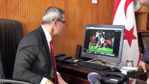 KKTC Meclis Başkanı, AA'nın 'Yılın Fotoğrafları' oylamasına katıldı - LEFKOŞA