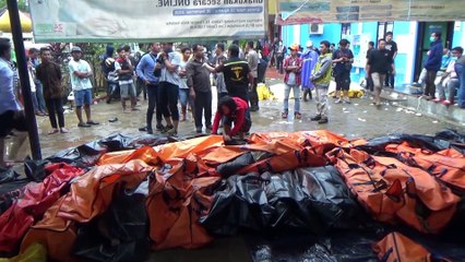 Aumenta a 281 el número de víctimas mortales por el tsunami en Indonesia