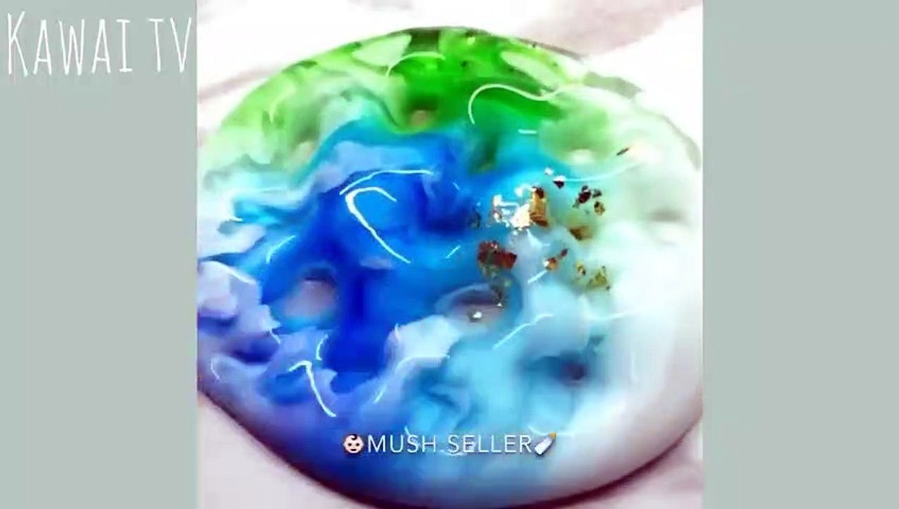 Satisfying slime asmr video- #slimehongkong
