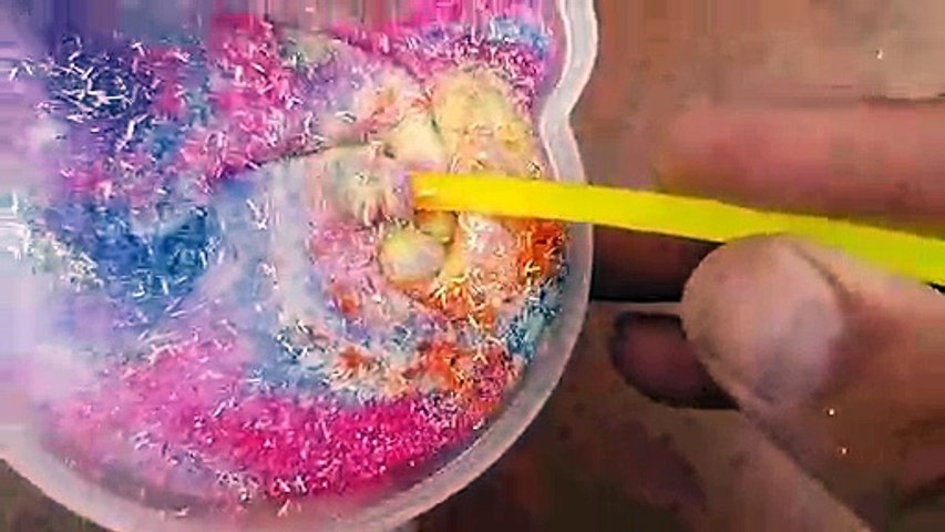 Glitter Slime Making - Most Satisfying Slime Videos