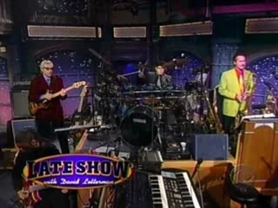 Kanye West Live at Letterman Show