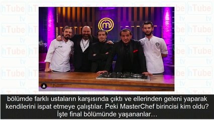 MasterChef kim oldu Kerem ve Uğur'un birincilik ödülü 100 bin lira