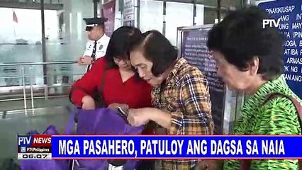 Mahigpit na seguridad, patuloy na ipinatutupad sa NAIA