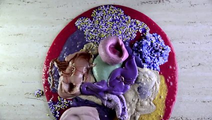 Slime smoothie! Super satisfying