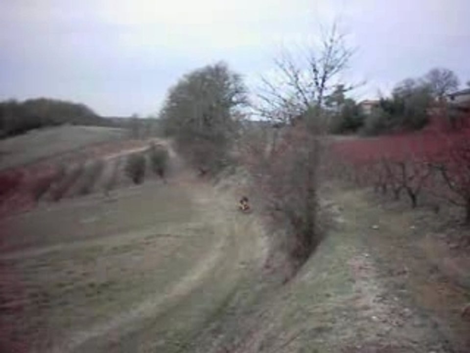 thibo en KTM 125