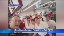 Tom Hanks buys everyone's In-N-Out burgers for Christmas !