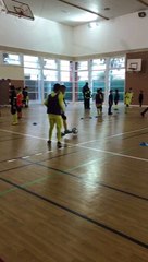 Début du stage entraînement en salle