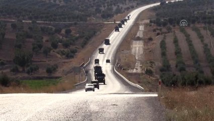 Suriye Sınırına Askeri Sevkiyat