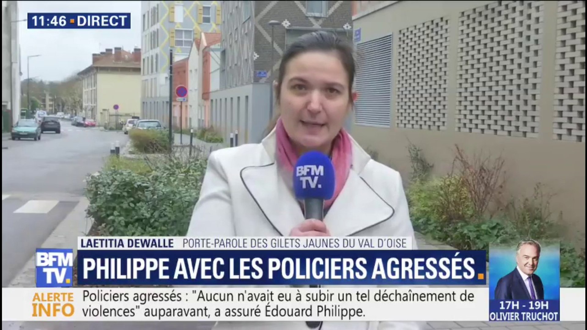 Laetitia Dewalle, porte-parole des gilets jaunes du Val d'Oise: "La  violence policière, nous l'avons subie aussi" - Vidéo Dailymotion