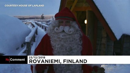 Papa Noel pide más amor y respeto a la naturaleza