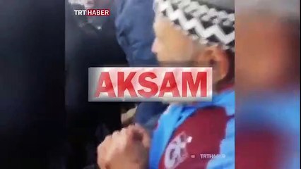 Trabzonsporlu amcanın gol sevinci