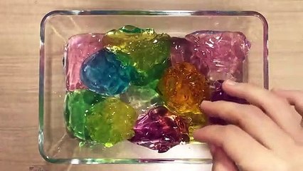 MIXING ALL MY CLEAR SLIME TOGETHER!! MOST SATISFYING SLIME VIDEOS - LOOPY SLIME