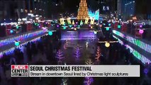 Seoul celebrates Christmas with lights and music