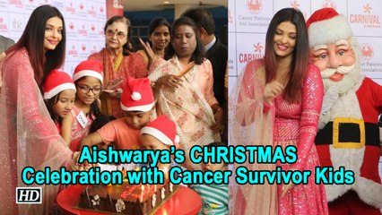 Aishwarya Rai’s CHRISTMAS Celebration with Cancer Survivor Kids