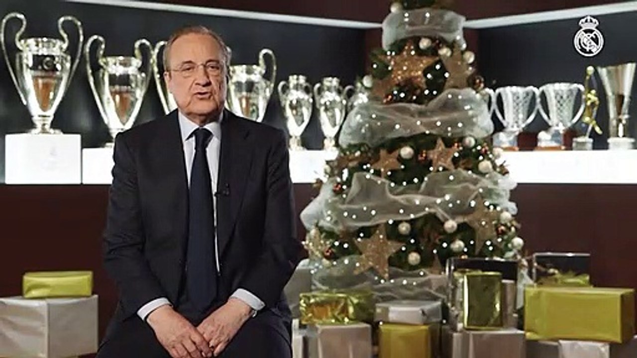 Mensaje de Navidad de Florentino y del Real Madrid